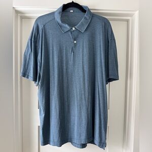 Lululemon Blue Polo Shirt. Size XXL.